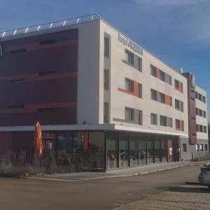 Construction de l'hÃ´tel / restaurant AKENA
