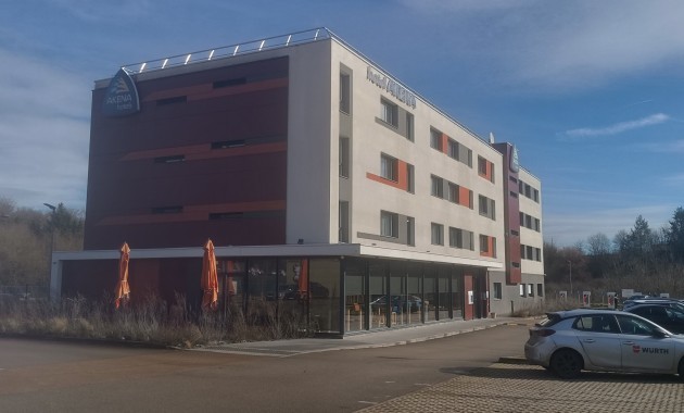 Construction de l'hÃ´tel / restaurant AKENA